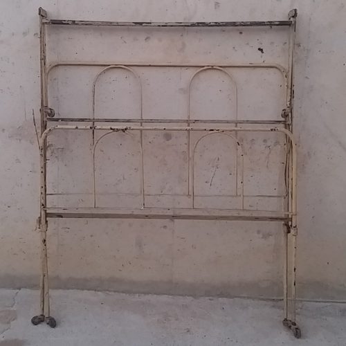 Cama vintage de hierro 98cm en cabauoportunitats.com