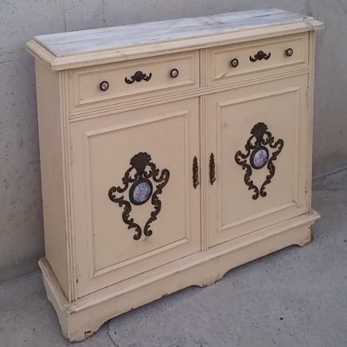 Mueble de recibidor vintage 95cm de ocasión en cabauoportunitats.com