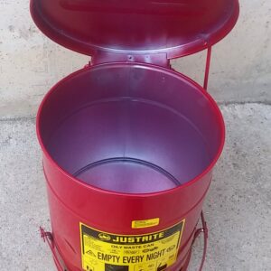 Papelera de seguridad JUSTRITE 20 litros nueva en cabauoportunitats.com