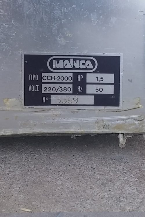 Sierra carnicería MAINCA CCH-2000 de ocasión en cabauoportunitats.com