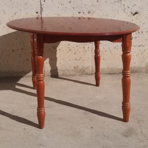 Mesa redonda comedor ø90cm de ocasión en cabauoportunitats.com