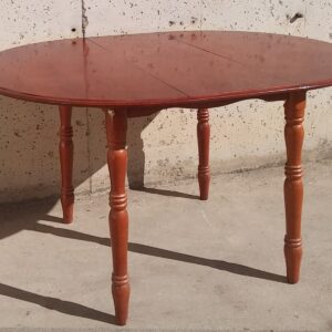 Mesa redonda comedor ø90cm de ocasión en cabauoportunitats.com