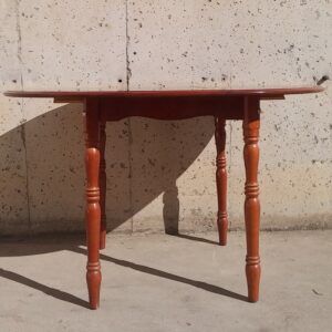 Mesa redonda comedor ø90cm de ocasión en cabauoportunitats.com