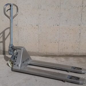 Transpaleta manual de acero inoxidable 1500kg en cabauoportunitats.com