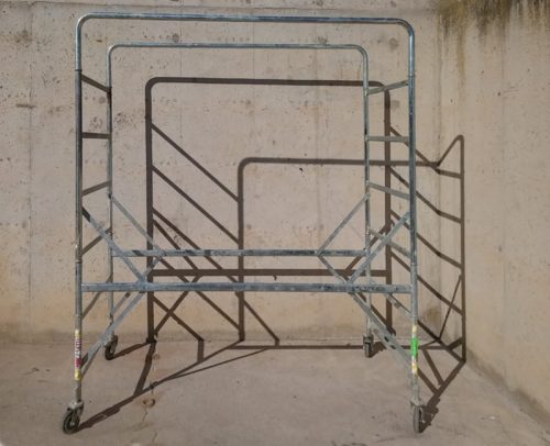 Bastida d'obra 165cm d'ocasió a cabauoportunitats.com Balaguer - Lleida - Catalunya