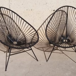Sillón estilo retro años 70 de ocasión en cabauoportunitats.com