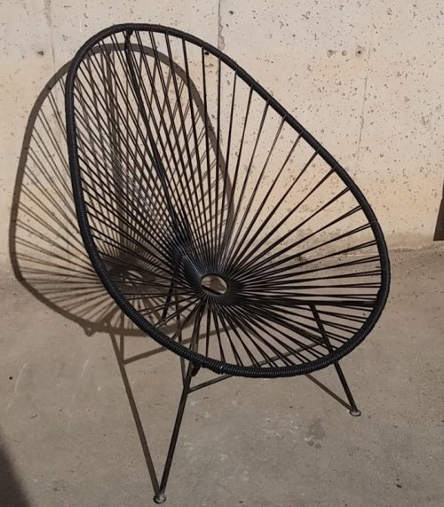 Sillón estilo retro años 70 de ocasión en cabauoportunitats.com