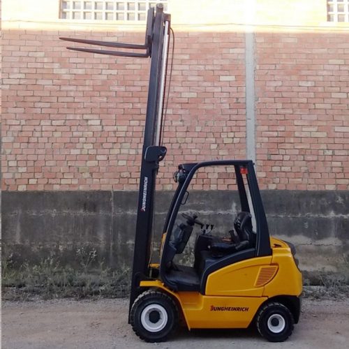 Carretilla elevadora JUNGHEIRICH DFG 16 de ocasión en cabauoportunitats.com Balaguer - Lleida