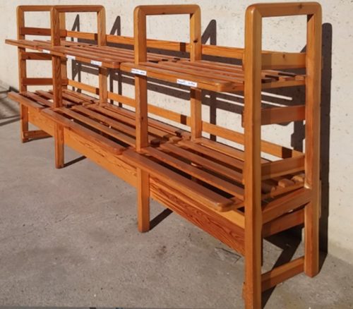 Estantería expositor para panadería de ocasión en cabauoportunitats.com