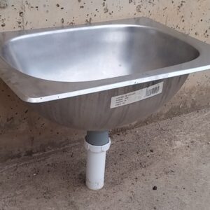 Lavamanos de acero inoxidable de 30x40cm de ocasión en cabauoportunitats.com