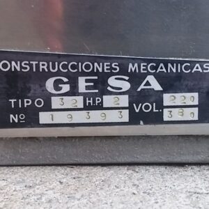 Picadora de carn professional GESA 32 d'ocasió a cabauoportunitats.com Balaguer - Lleida - Catalunya