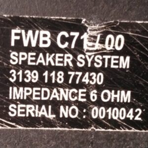 Altavoces PHILIPS FWB C71 de ocasiรณn en cabauoportunitats.com