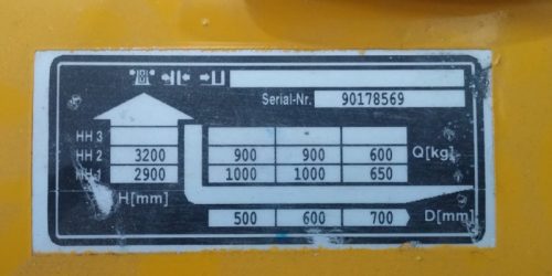 Apilador eléctrico JUNGHEINIRICH EJC 110 de ocasión en cabauoportunitats.com