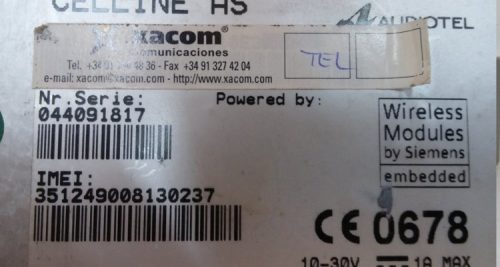 Enlace GSM CELLINE AS AUDIOTEL de ocasión en cabauoportunitats.com