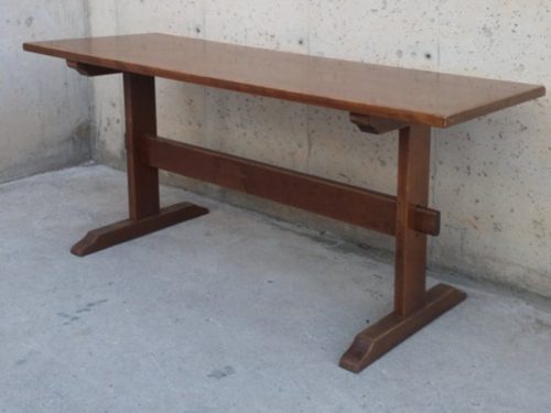 Taula rústica de fusta d'ocasió a cabauoportunitats.com Balaguer - Lleida - Ponent - Catalunya