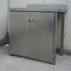 Armario inox 76x60x85cm de ocasión en cabauoportunitats.com