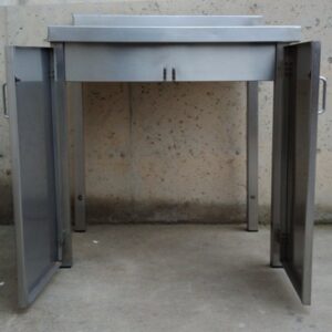 Armario inox 76x60x85cm de ocasión en cabauoportunitats.com