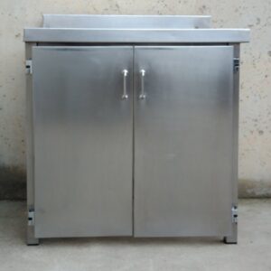 Armario inox 76x60x85cm de ocasión en cabauoportunitats.com