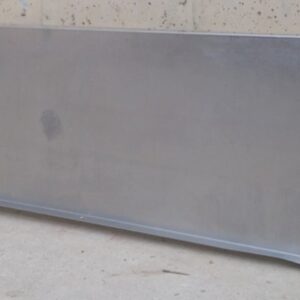 Estantería de acero inoxidable para pared de 110x38cm de ocasión en cabauoportunitats.com