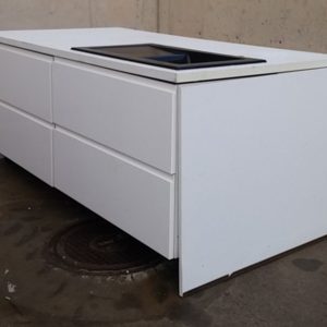 Moble central per a cuina 203cm d'ocasió a cabauoportunitats.com Balaguer - Lleida - Catalunya.