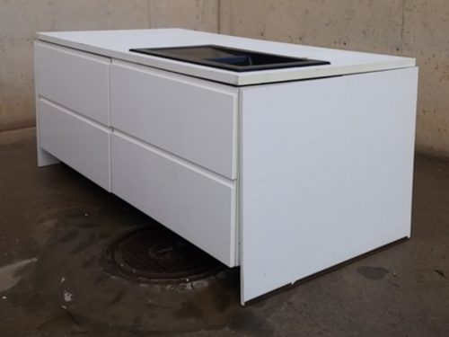Moble central per a cuina 203cm d'ocasió a cabauoportunitats.com Balaguer - Lleida - Catalunya.