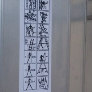 Escala d'alumini 3 trams 866cm d'ocasió a cabauoportunitats.com Balaguer - Lleida - Catalunya