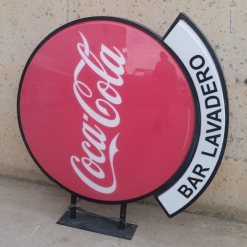 Rótulo coca-cola de segunda mano de ocasión en cabauoportunitats.com