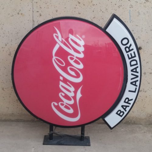 Rótulo coca-cola de segunda mano de ocasión en cabauoportunitats.com
