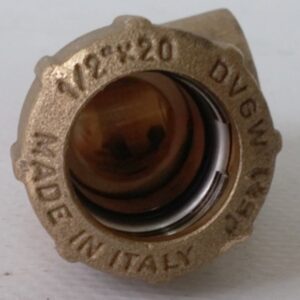 Colze femella de llautó 1 1/2" ø20mm d'ocasió a cabauoportunitats.com Balaguer - Lleida - Catalunya