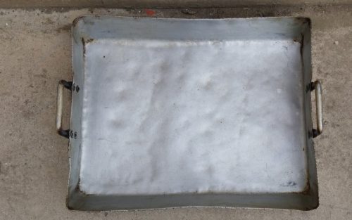 Bandeja de aluminio 55x40cm de ocasión en cabauoportunitats.com