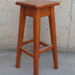 Taburete de madera de pino 75cm (3 uds) de ocasión en cabauoportunitats.com