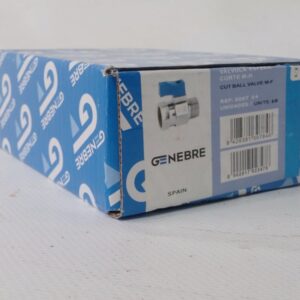 Válvula esfera corte 1/2" (10 uds) GENEBRE de ocasión en cabauoportunitats.com