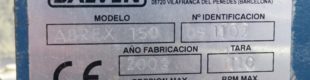 Espolvoreadora neumáticaBALVEN ABREX 150 de ocasión en cabauoportunitats.com