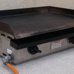 Plancha de gas hostelería 60x40cm de ocasión en cabauoportunitats.com