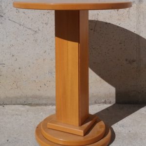 Taula rodona de fusta ø60cm d'ocasió a cabauoportunitats.com Balaguer - Lleida - Catalunya