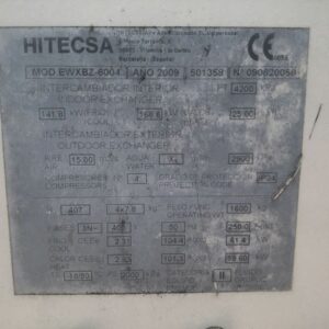 Bomba de calor aire-aigua HITECSA 6004 d'ocasió a cabauoportunitats.com Balaguer - Lleida - Catalunya