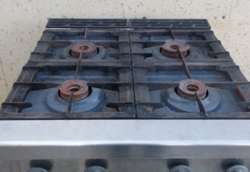 Cocina FAGOR 4 fuegos + horno FAGOR de ocasión en cabauoportunitats.com