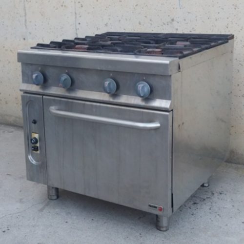 Cocina FAGOR 4 fuegos + horno FAGOR de ocasión en cabauoportunitats.com