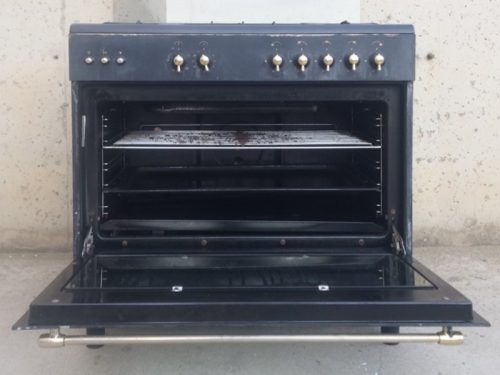 Fogones NEW POL 5 hornillos + horno grande NEW POL d'ocasió a cabauoportunitats.com