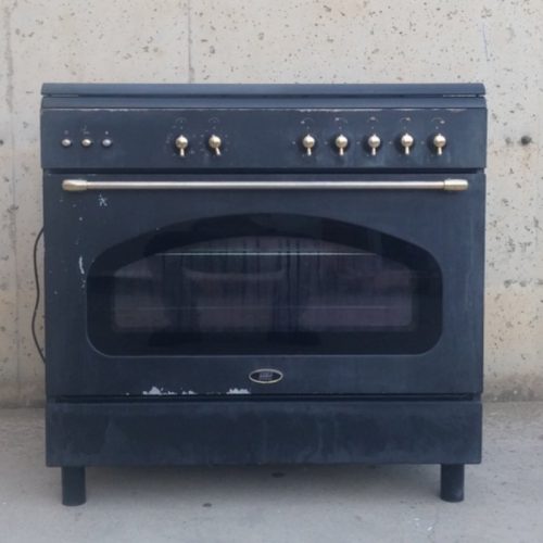 Fogones NEW POL 5 hornillos + horno grande NEW POL d'ocasió a cabauoportunitats.com