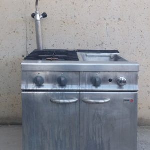 Cuina de 2 fogons + bany maria d'ocasió a cabauoportunitats.com Balaguer - Lleida - Catalunya