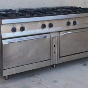 Cocina hostelería LAINOX 8 fuegos de ocasión en cabauoportunitats.com