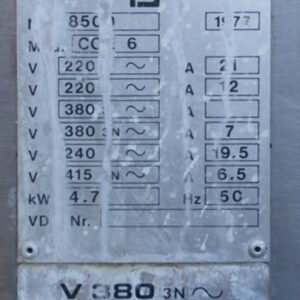 Horno de convección FOEM SIROCCO 6 de ocasión en cabauoportunitats.com