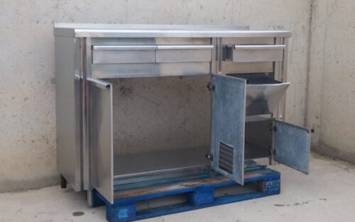 Mueble cafetero 150cm de ocasión en cabauoportunitats.com
