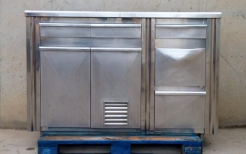 Mueble cafetero 150cm de ocasión en cabauoportunitats.com