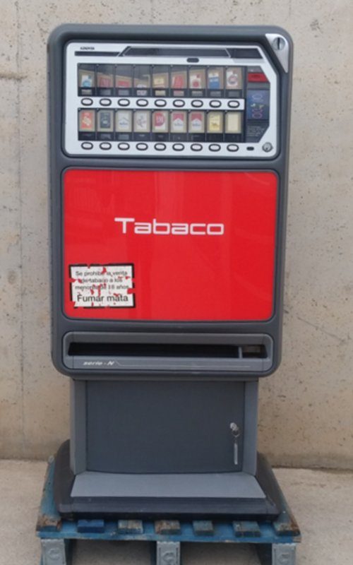 Máquina de tabaco de ocasión AZKOYEN D-2 18 canales en cabauoportunitats.com