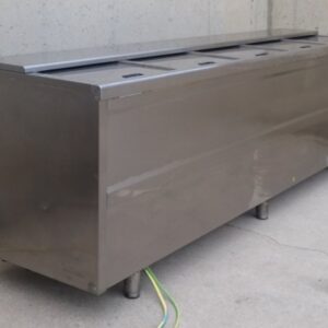 Botellero acero inoxidable 5 puertas de ocasión en cabauoportunitats.com