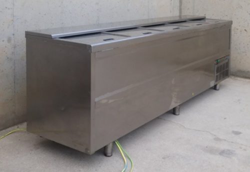 Botellero acero inoxidable 5 puertas de ocasión en cabauoportunitats.com