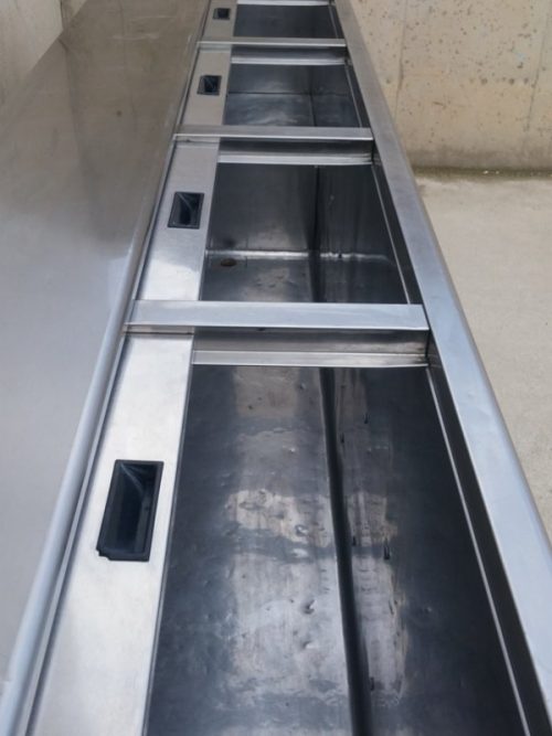Botellero acero inoxidable 5 puertas de ocasión en cabauoportunitats.com