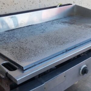 Plancha de acero inoxidable de ocasión para hostelería en cabauoportunitats.com